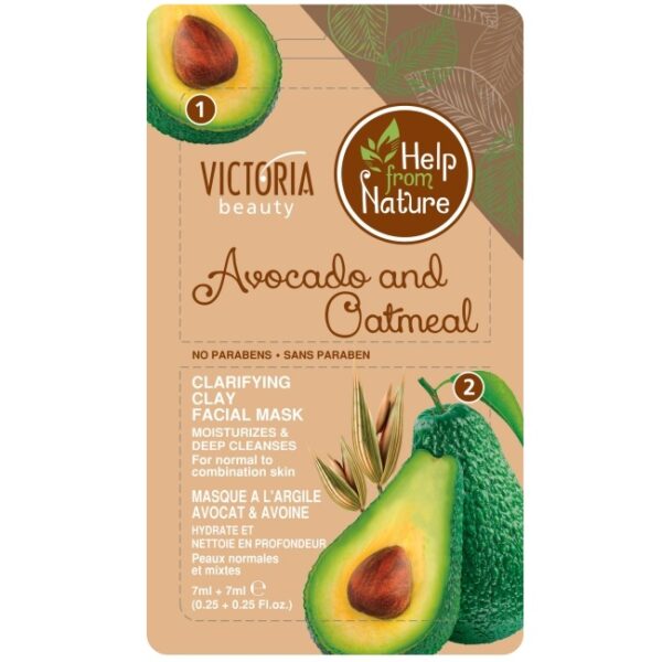 Clarifying Facial Mask Avocado & Oatmeal Nr. 095