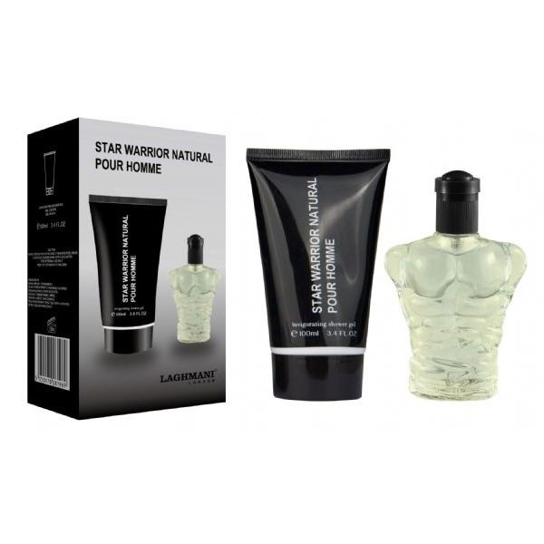 Star Warrior Natural Pour Homme - 2pcs Gift Set Nr. 8196