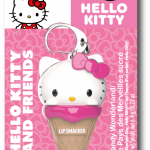 Lip Smacker - Hello Kitty Ice Cream cone balm with keychain- Candy Wonderland