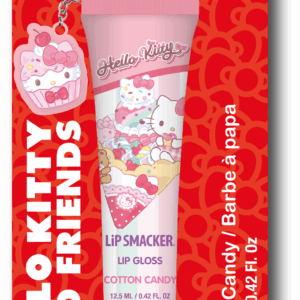 Lip Smacker - Hello Kitty Lip Gloss Balm with charm - Cotton Candy