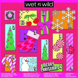 wet n wild 12 Days Advent Calendar